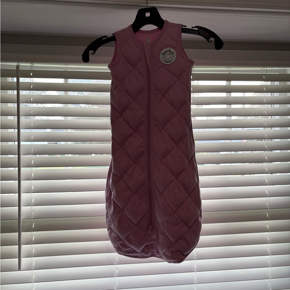 Adorable Pink Quilted Sleeveless Dress for Kids